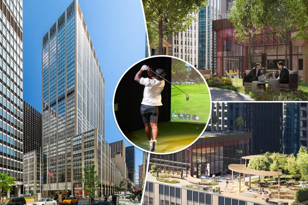 Sixth Avenue Skyscraper Adds Eagle's Nest Signature Indoor Golf Company