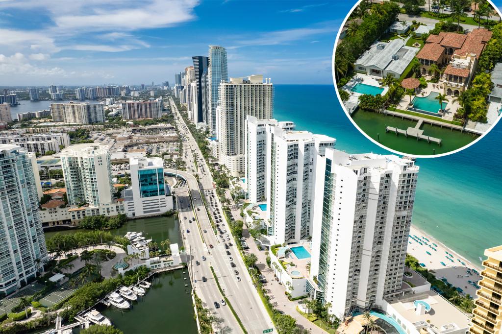 Once red hot, real estate market in southern Florida is in a long month here-here
