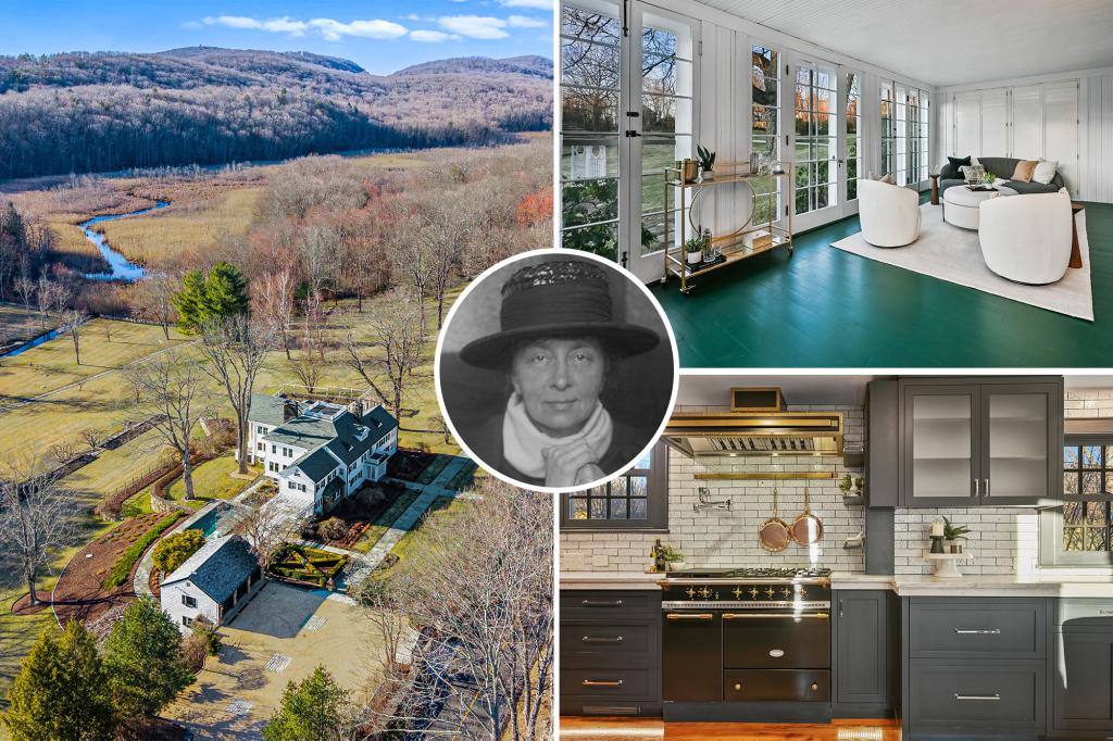 The stunning attraction of the Connecticut country once owned by Broadway legends for $ 5 million