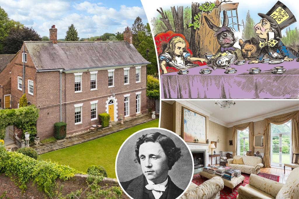 The former 'Alice in Wonderland' author requires $ 2.17 million - where he withdrew his miraculous inspiration from a neighboring cathedral