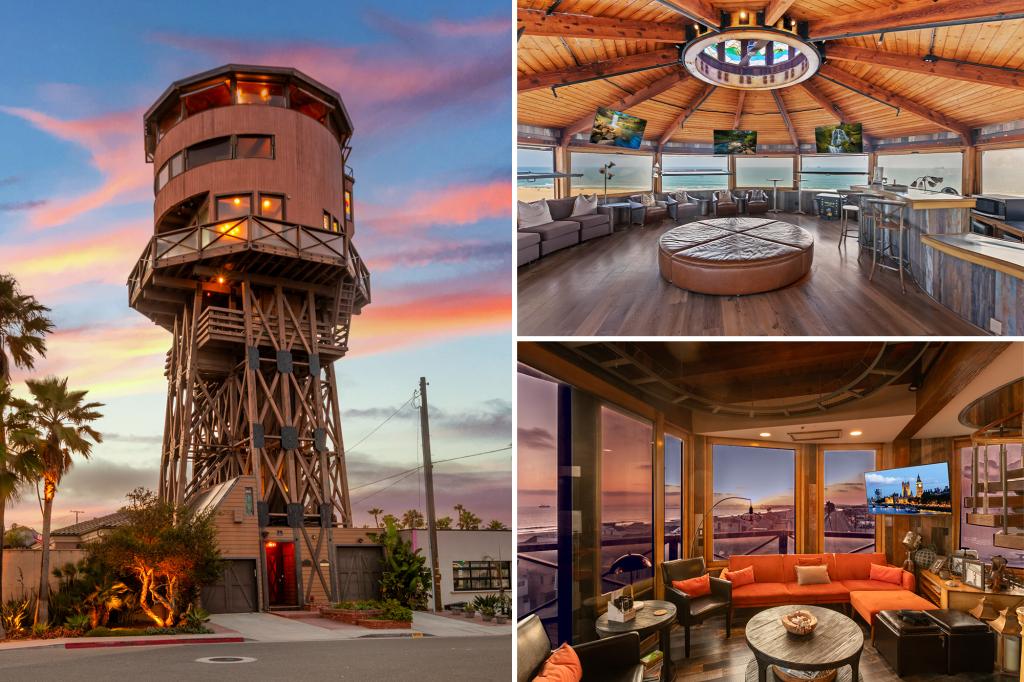 This $ 5.5 million house was built in a tower of previous water - and is one of the longest residents in the SH.BA
