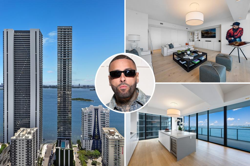 Exclusive | Reggaeton Nicky Jam star is looking for $ 4.35 million for his mass condo Miami - a year after buying it for $ 4.1 million