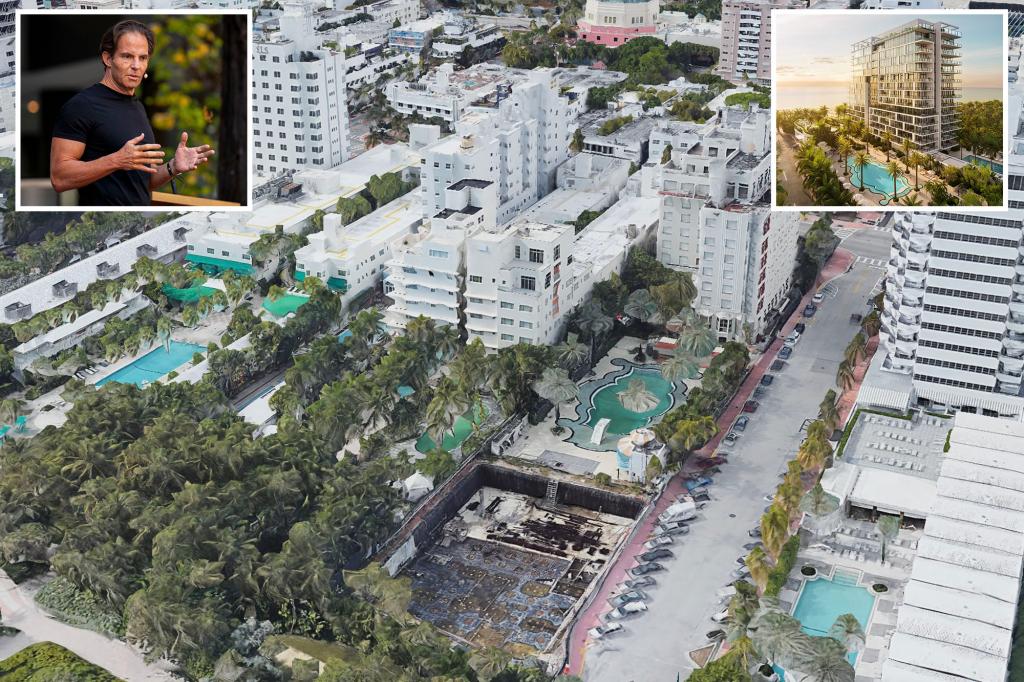 Michael Shvo's long station Raleigh Hotel in Miami Beach may have a new future in the store-with a new owner owner