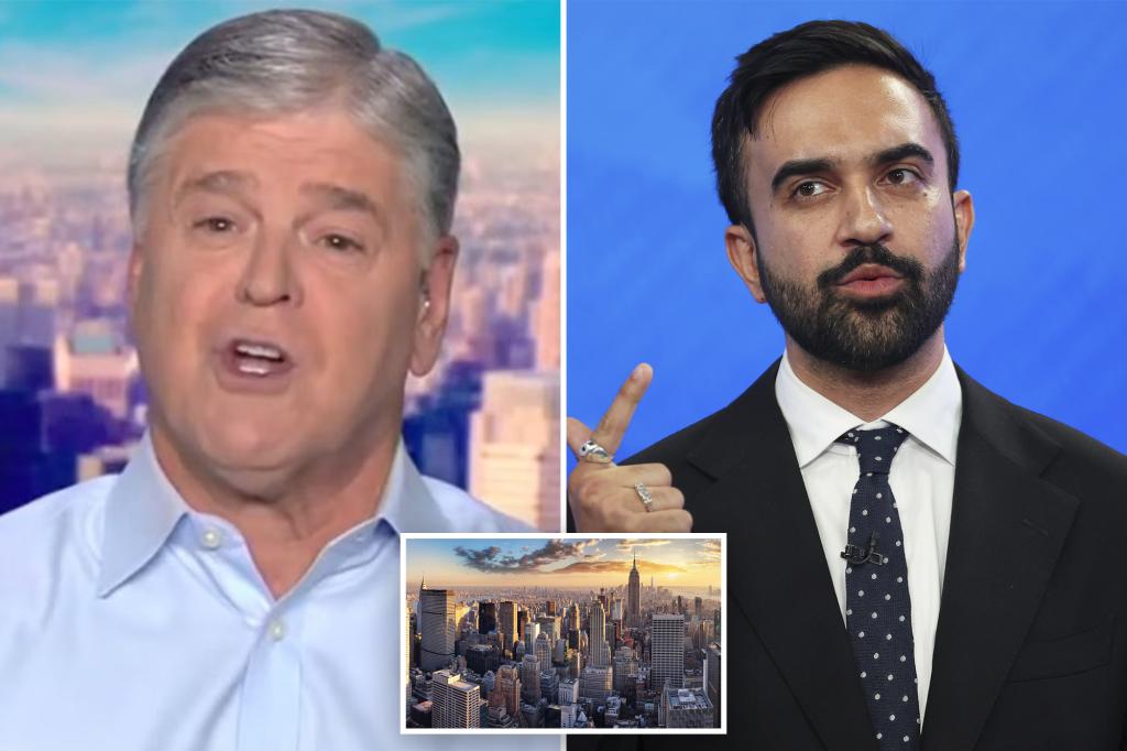 Sean Hannity calls on others to move to 'Florida Free State' if Mamdani is selected