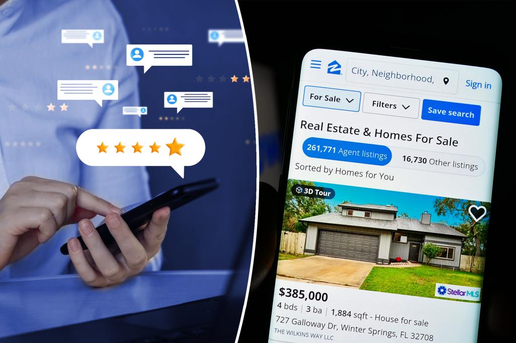 Exclusive | False reviews of that of real estate agents are taking over zillow, warns of new study