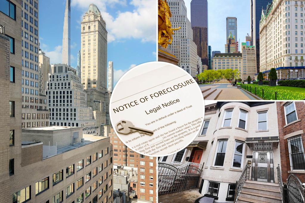 Manhattan foreclosure breaks this spring - and did not spare one of the richest zip codes